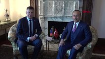 Dha Dış - Dışişleri Bakanı Çavuşoğlu, Çekya Dışişleri Bakanı Tomas Petricek ile Görüştü