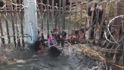 Impactantes videos muestran el peligro de la migración en la frontera de EEUU