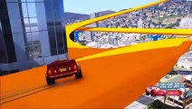 HOT WHEELS CARS CITY DRIFT CARS 3 CHALLENGE (Lightning Mcqueen)