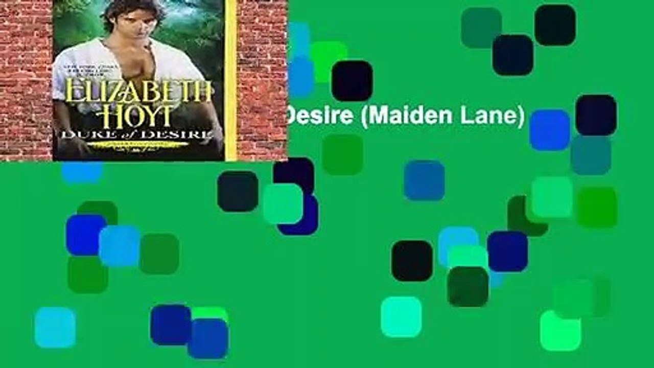Full version  Duke of Desire (Maiden Lane)  Review