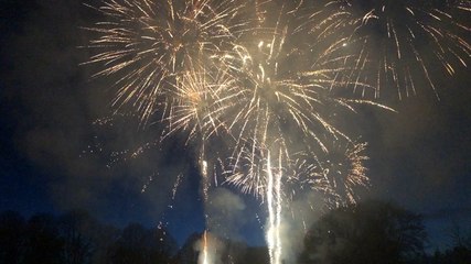Un feu d’artifice tiré depuis le Blavet ce mercredi