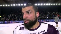 Hichem Daoud après la défaite d'Istres Provence Handball contre Chambéry