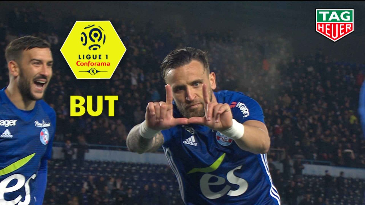 But Anthony GONCALVES (46ème) / RC Strasbourg Alsace - Stade de Reims - (4-0) - (RCSA-REIMS) / 2018-19