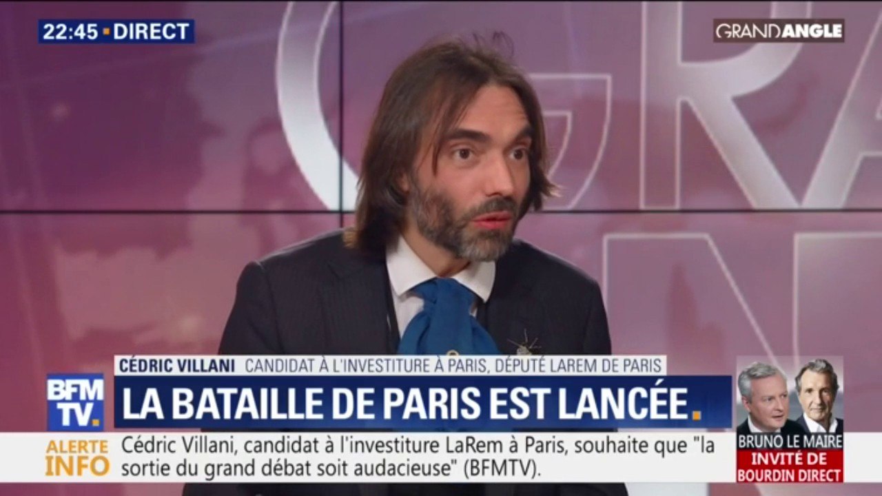 "On m'a demandé de mettre une cravate plus sage, de me couper les cheveux": Cédric Villani raconte ses débuts en politique