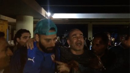 جنش يعتذر لإبراهيم حسن عن سباب جماهير الزمالك.. والأخير: انت جدع