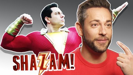 Shazam : de faux muscles pour Zachary Levi ?
