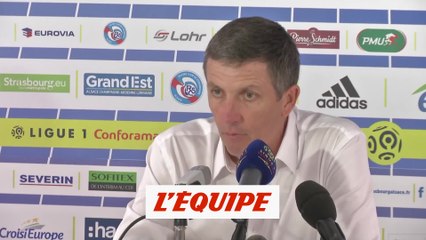 Laurey «42 points, c'est très bien» - Foot - L1 - Strasbourg