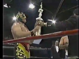 Blue Panther y Último Guerrero vs. Mr. Niebla y Atlántico.