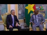 RTB/Audience du président du Burkina Faso avec l’ancien premier ministre Britannique Tony Blair