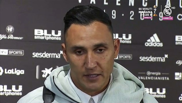 Keylor Navas: Tengo contrato y pelearé mientras siga en el Real Madrid