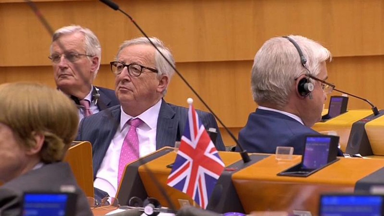 Juncker zum 'Brexit': 'Hopp oder Top' bis zum 12. April