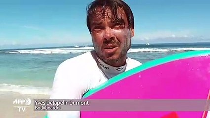 Perigos do Surfe: Ondas e Criaturas Marinhas no Oceano Índico 🌊