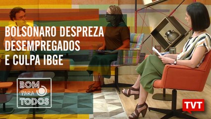 Скачать видео: Bolsonaro despreza 13 milhões de desempregados e culpa IBGE