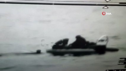 Boğulmak üzere olan mültecileri Sahil Güvenlik böyle kurtardı