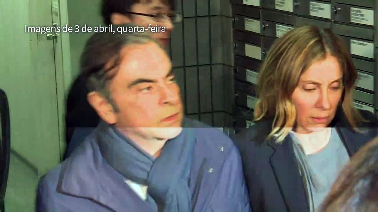 Ghosn é preso novamente