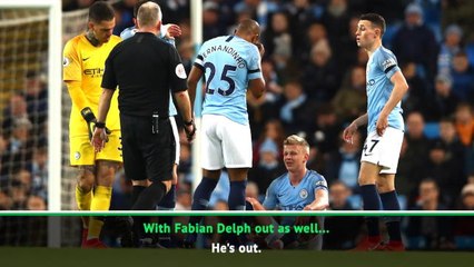 Télécharger la video: Zinchenko injury gives Man City a problem - Guardiola