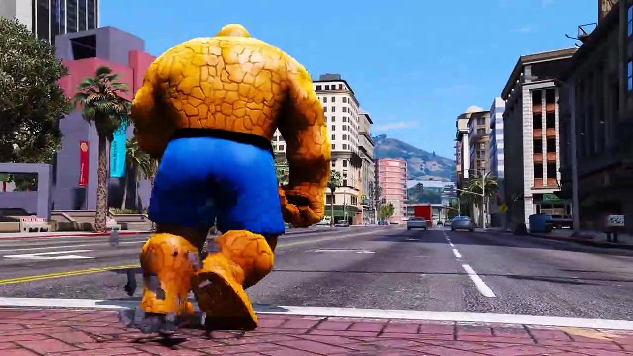 THE THING VS SPIDER-MAN (Fantastic Four)