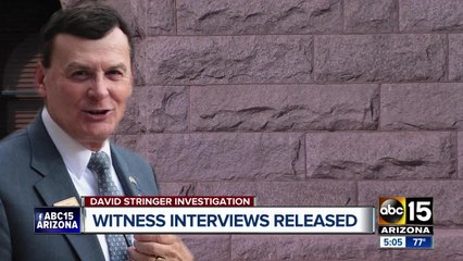 Witness interviews released in David Stringer case