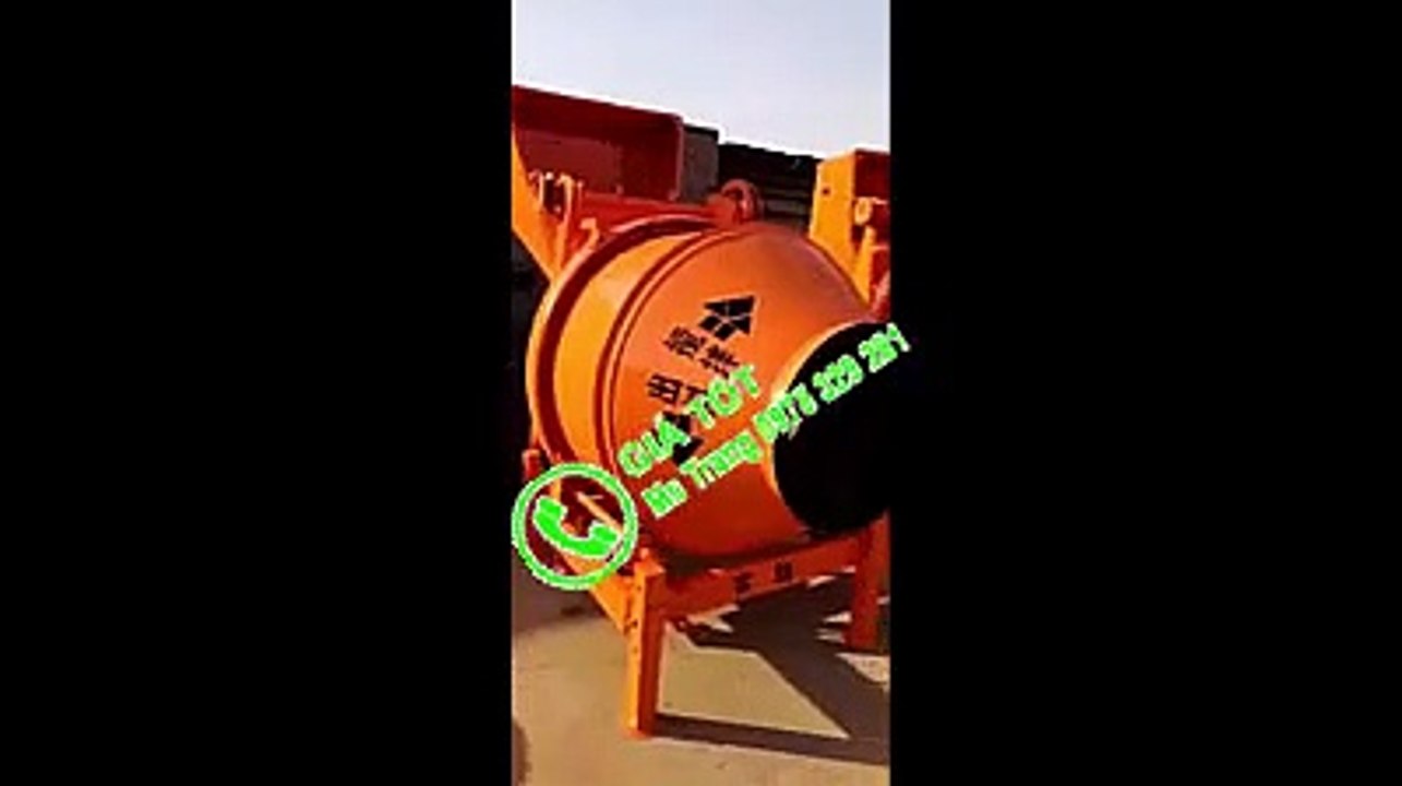 Máy trộn bê tông JZC450 - cấp liệu kiểu máng lật/ gầu trượt (máy trộn vữa JZC450 (5,5Kw/380V)