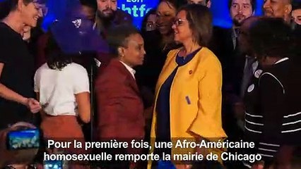 Chicago a élu une maire noire et homosexuelle, une première