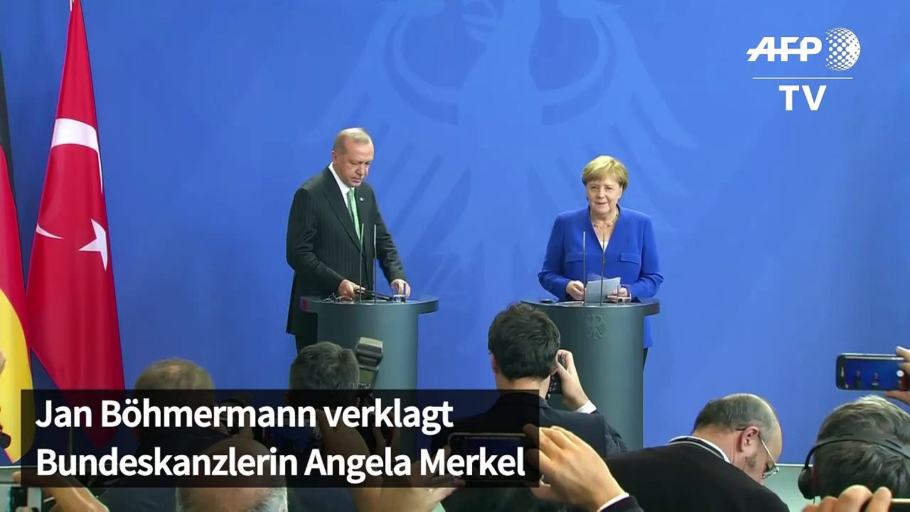 Böhmermann zieht gegen Merkel vor Gericht