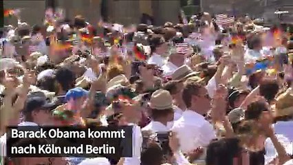 Obama kommt - die Deutschen sind begeistert