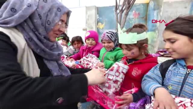 Kilis Trabzonlu Kadınlardan Suriye'ye Yardım