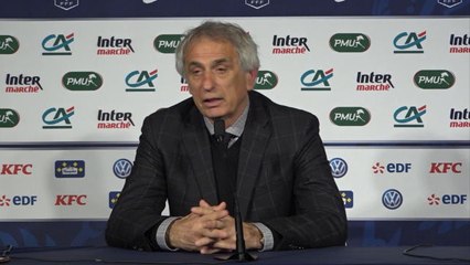 Demies - Halilhodzic : " Je suis fier de mes joueurs"