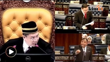 Dewan kecoh! Speaker tegur Azeez Rahim, 'Sila duduk!'