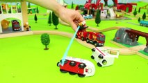 Le Train des Jouets: Camion de pompiers, Voitures de Police, des Tracteurs Et des Bois de chemin de Fer Véhicules-Jouets pour les Enfants | Gertie S. Bresa