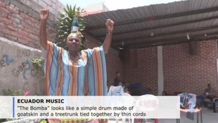 Afro-Ecuadorians work to have instrument declared part of cultural heritage