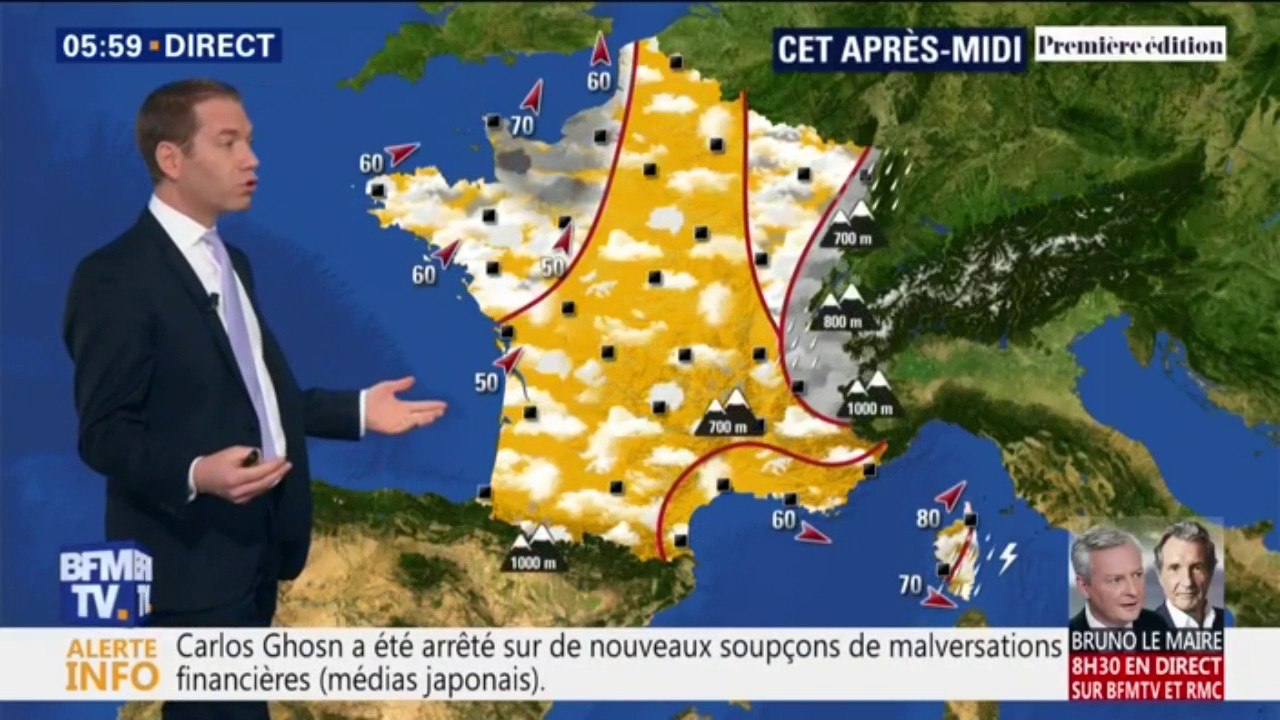 Encore quelques averses ce jeudi, mais le temps sera plus calme en fin de semaine