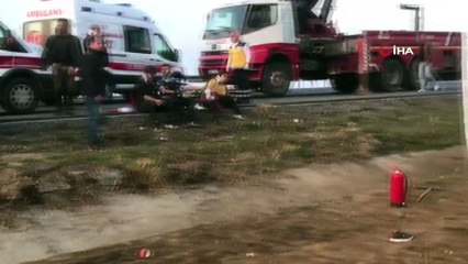 Denizli’de otobüs kazası: 2 ölü, 20’ye yakın yaralı