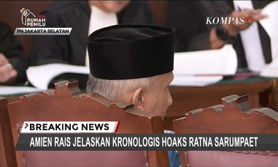 Soal Penganiayaan Ratna Sarumpaet, Amien Rais: Pak Prabowo, Ini Harus Diangkat ke Permukaan!