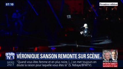 Véronique Sanson est remontée sur scène, après un cancer des amygdales
