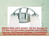 Minka Lavery Wall Light Fixtures 696284 Overland Park Glass Bath Vanity Lighting 2 Light