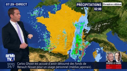 La météo pour ce jeudi 4 avril 2019