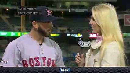 Blake Swihart Discusses Home Run, Play By Brock Holt After Red Sox's Win