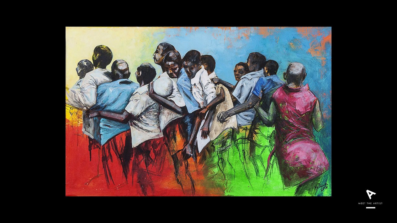 MEET THE ARTIST by Okuhle Magcaba (South Africa) - WEB CREATION