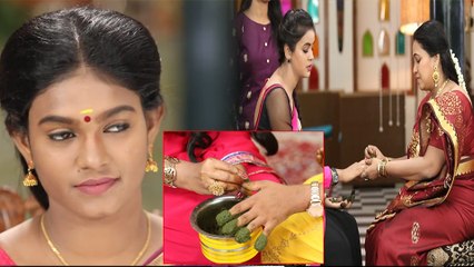 யாரடி நீ மோஹினி சீரியல்: கை சிவக்க மருதாணி போட்டு பாசத்தை கண்டுபிடிக்கும் ஜனனி- வீடியோ