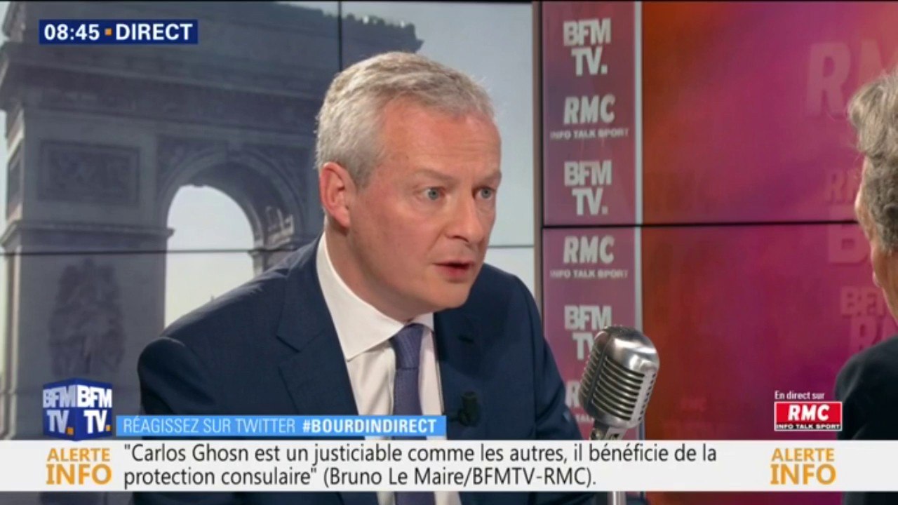 "Je ne veux plus d'évasion fiscale.": Bruno Le Maire promet un impôt minimum  pour les multinationales qui délocalisent leurs bénéfices dans des paradis fiscaux