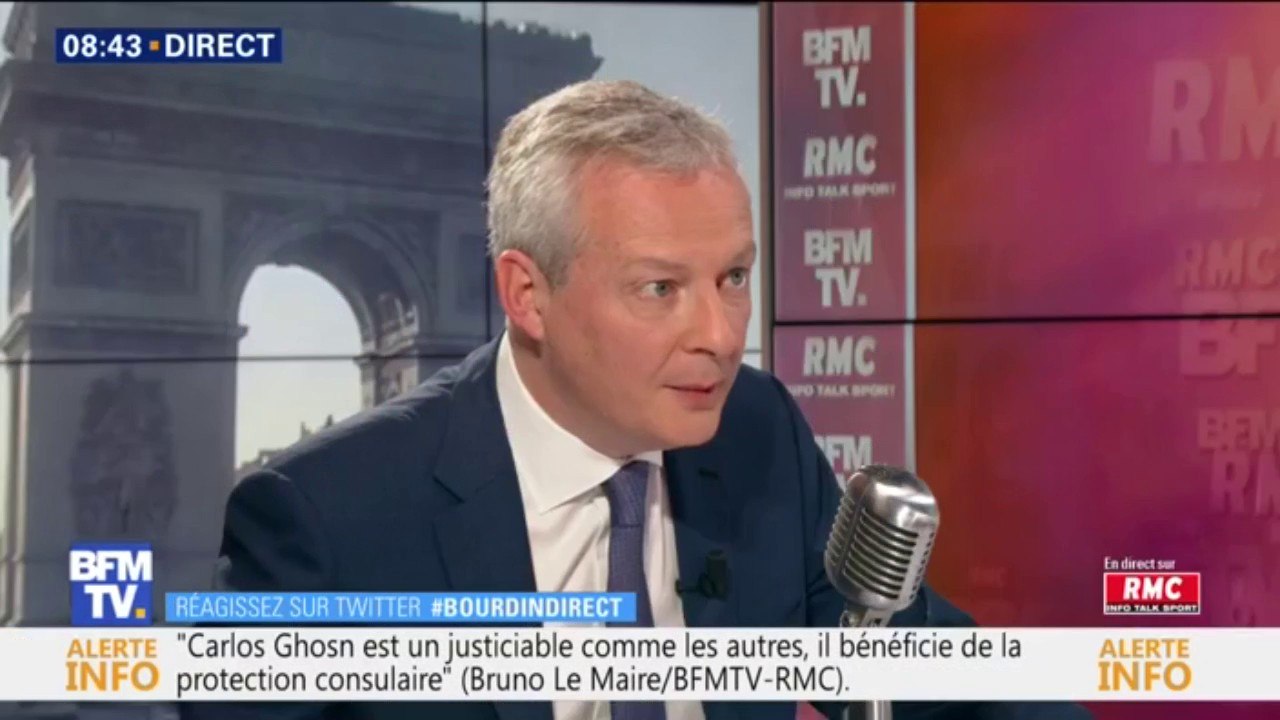Bruno Le Maire: "La taxe GAFA rapportera 2 milliards d'euros d'ici 2022"