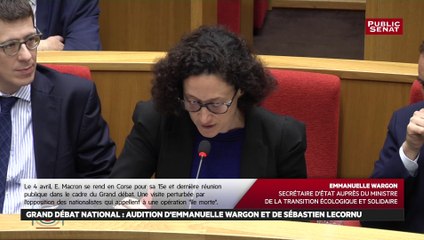 Grand débat : « 2 millions de contributions individuelles sur la plateforme » explique Emmanuelle Wargon