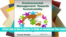 Full E-book Environmental Management Towards Sustainability  For Online