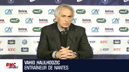 PSG - Nantes : Halilhodzic déplore "un arbitrage discutable"