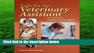 Tasks for the Veterinary Assistant