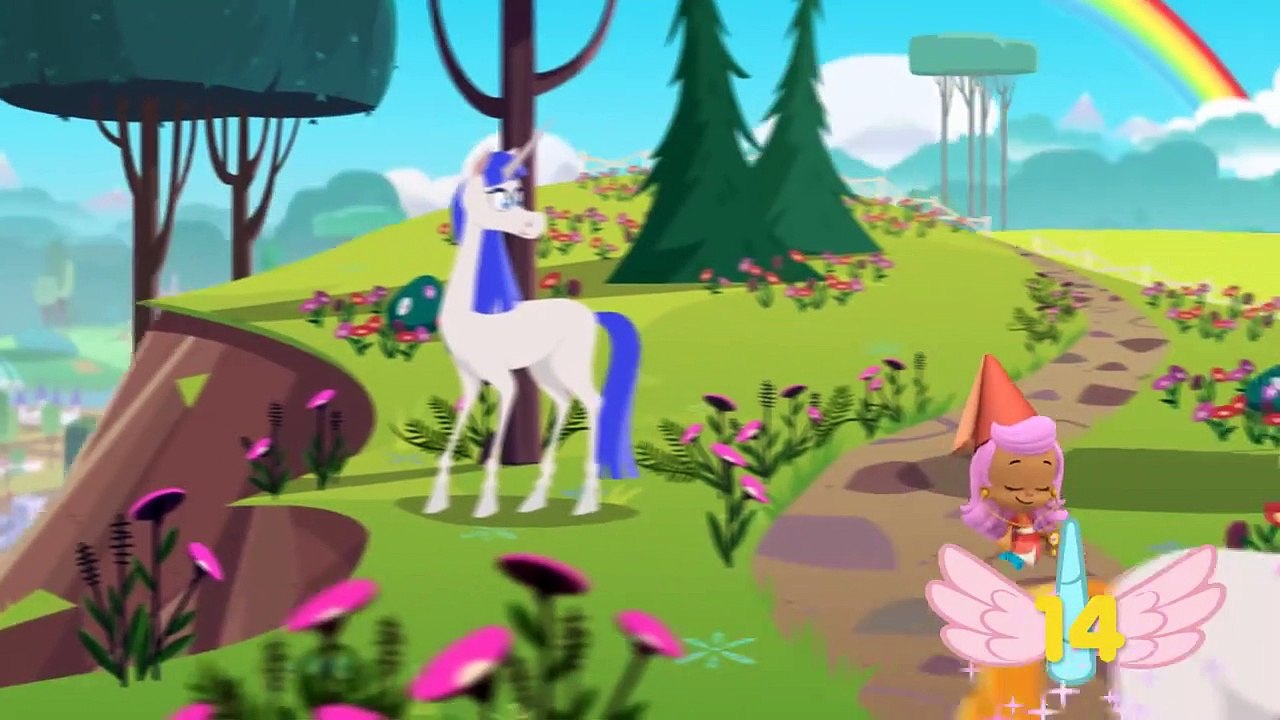 Count the Unicorns Game Ft. Corn & Peg, Shimmer & Shine, Bubble Guppies & Mor