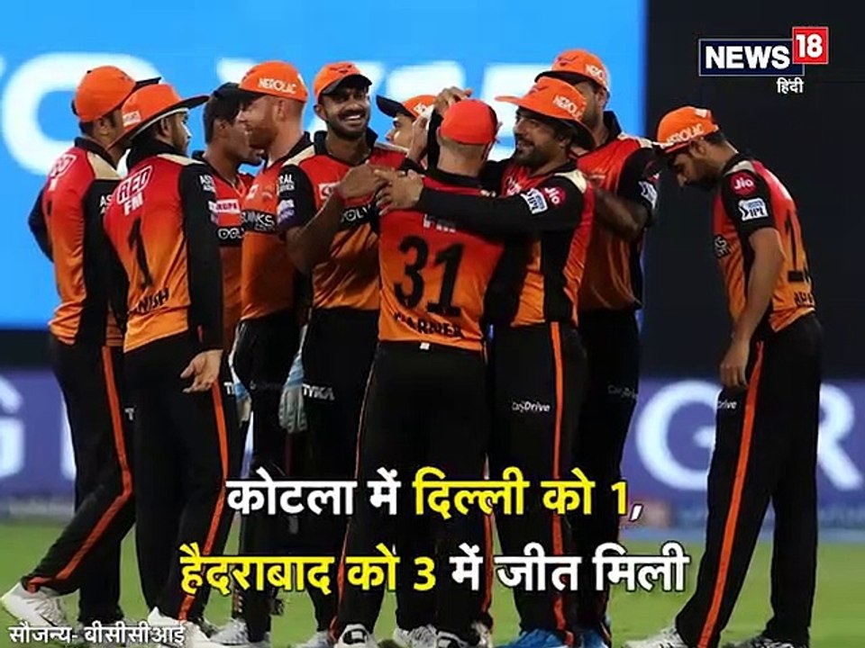 sunrisers hyderabad to face delhi capitals in their home ground