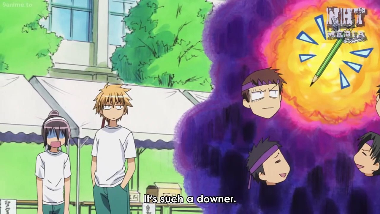 Takumi & Misaki - Student love story full of dreams! Maid - Sama !  メイド様！ funny moments. full HD