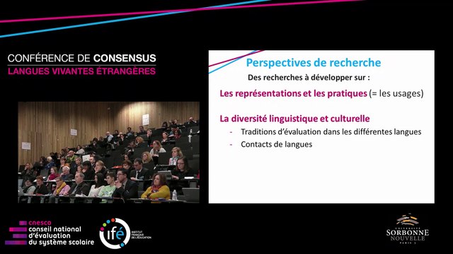 E. HUVER - L'évaluation en langue vivante étrangère